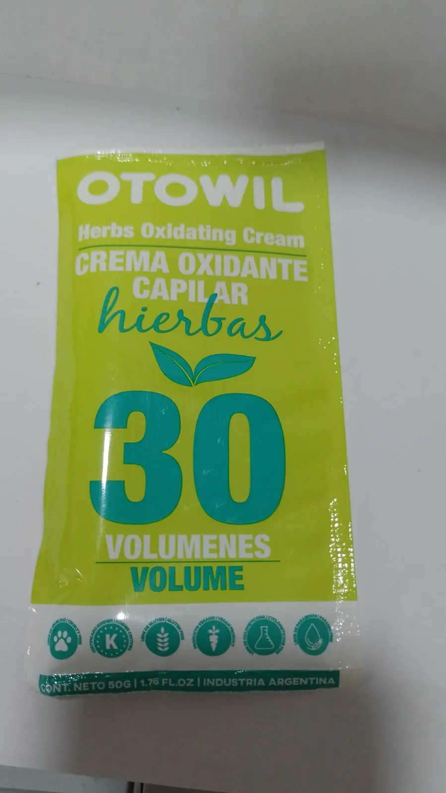 oxidante en sachet 30 vol otowil