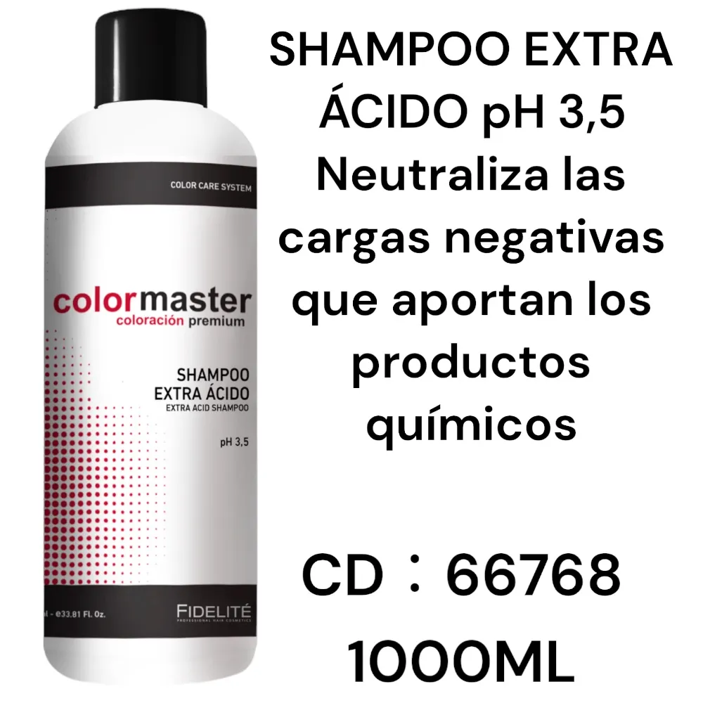 shampoo extra acido fidelite litro