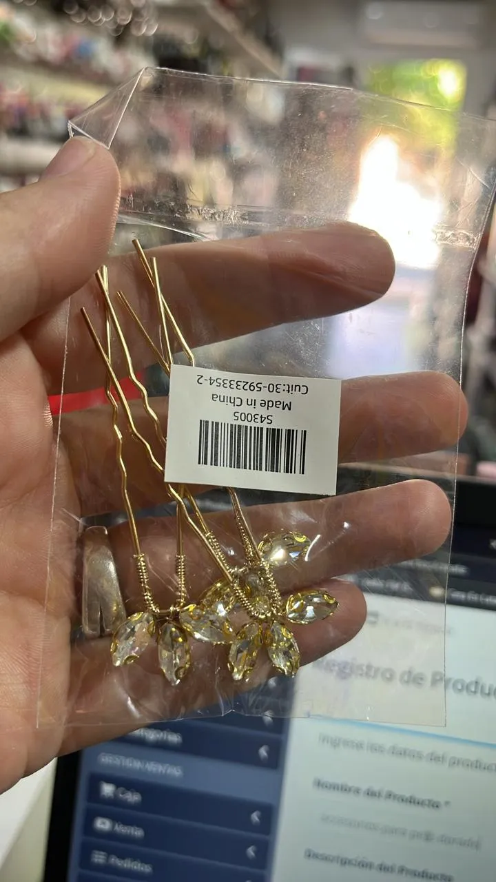 accesorios para pelo dorado