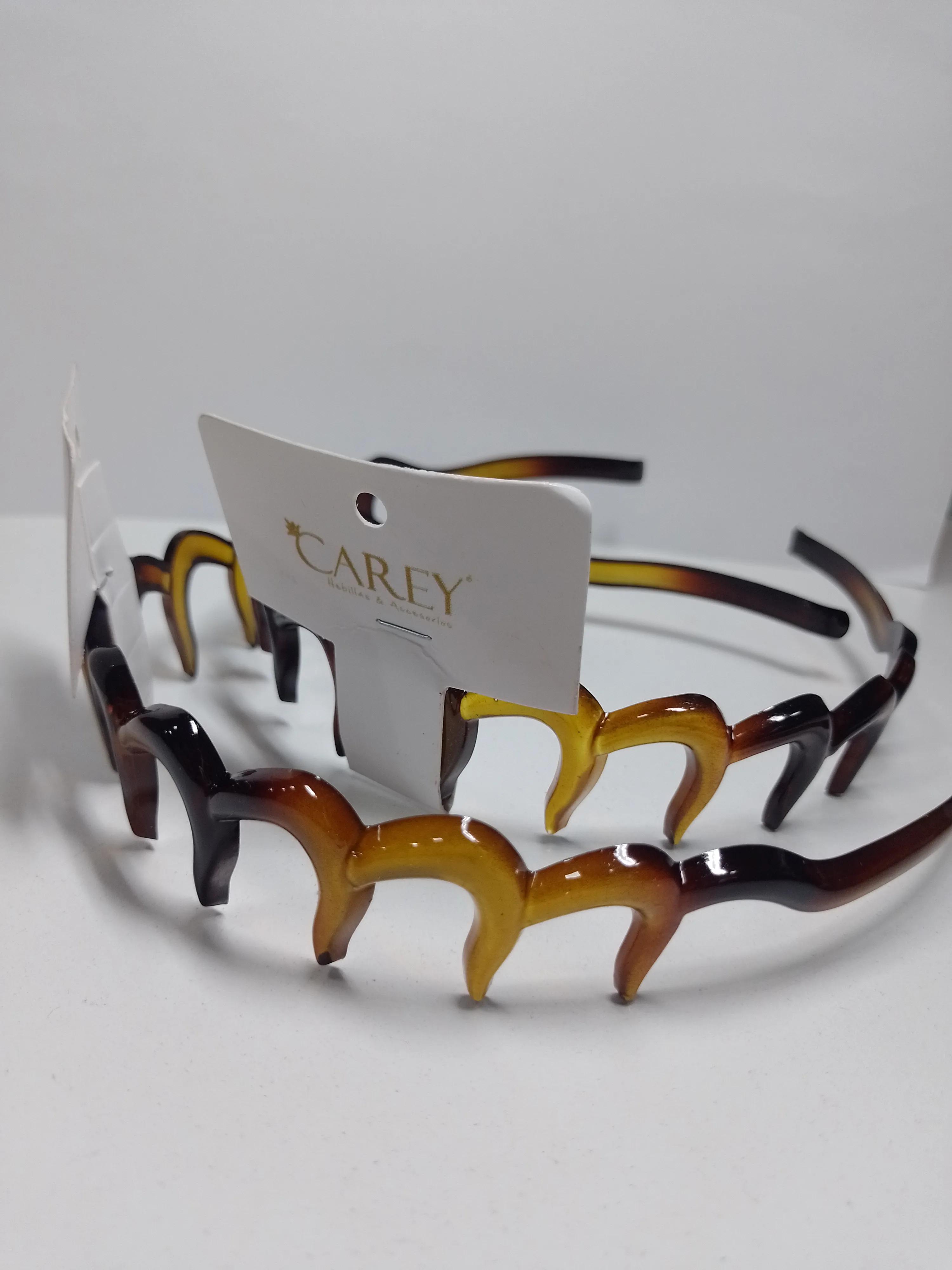 vincha dientes grandes carey