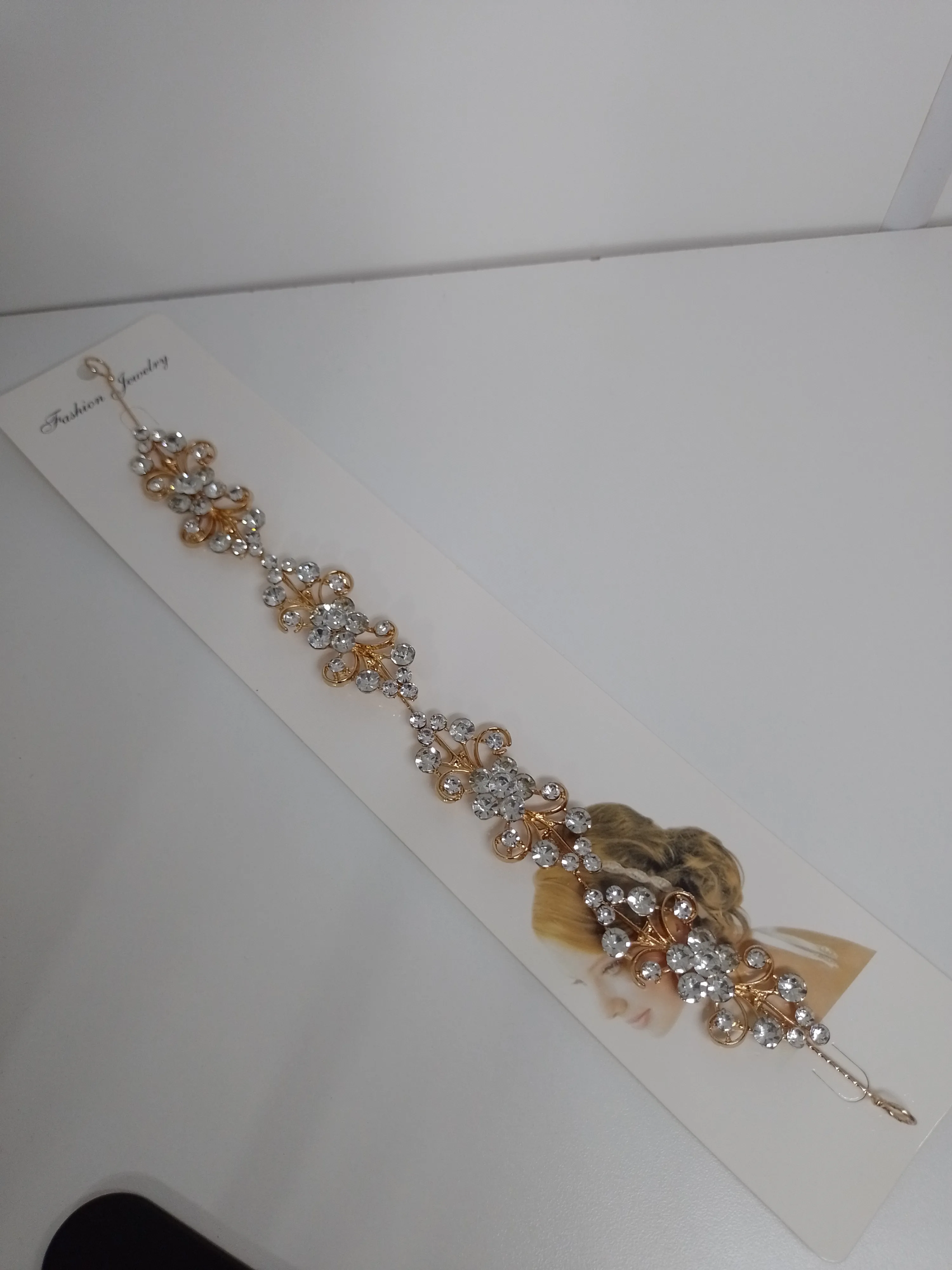 Tocado Tiara Dorado