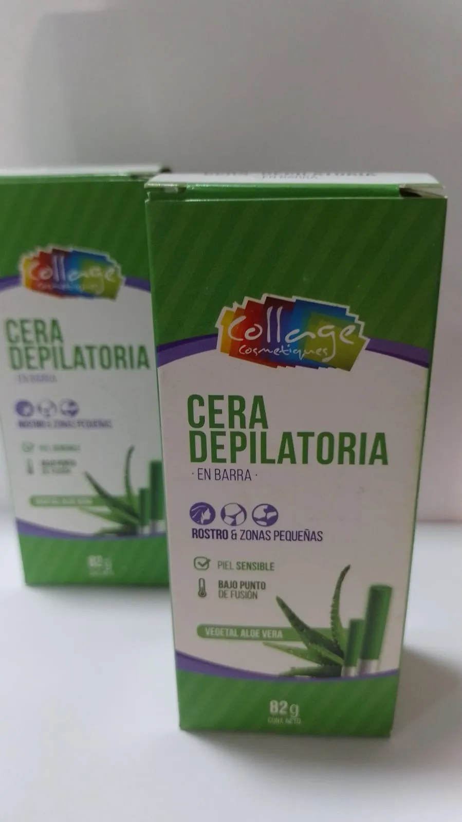 cera en barra vegetal con aloe
