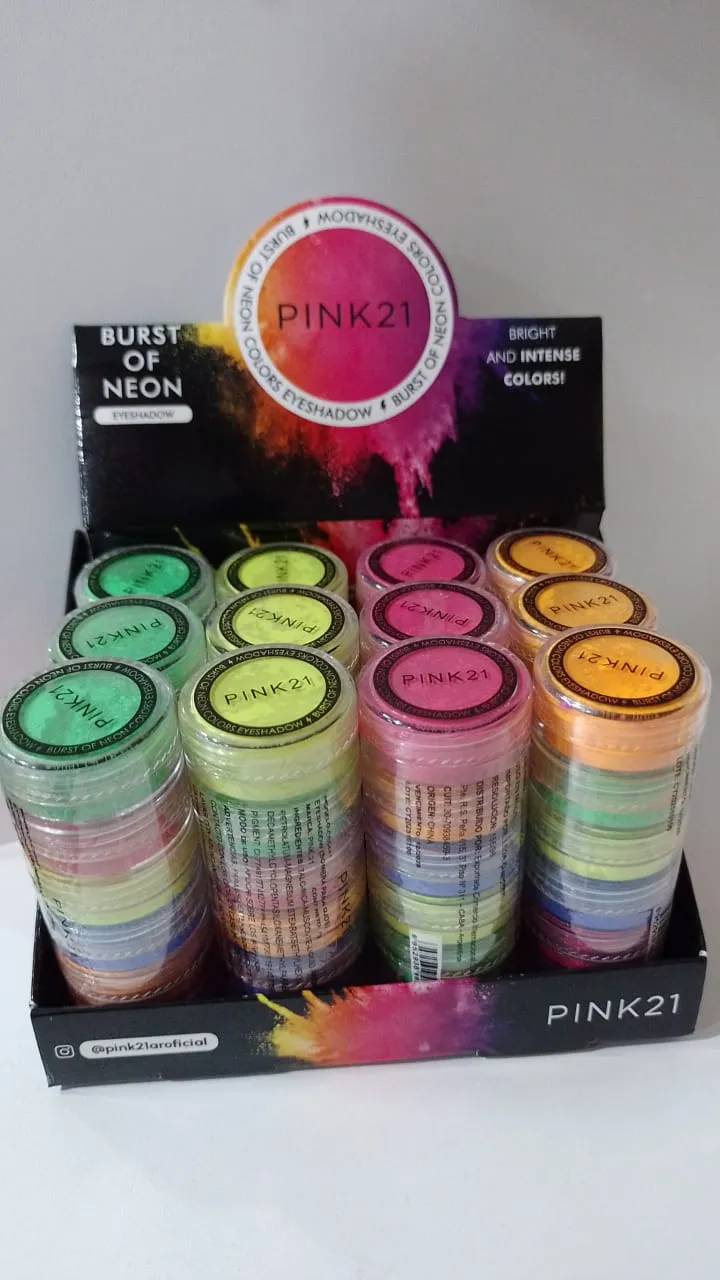 sombra neon pink 21