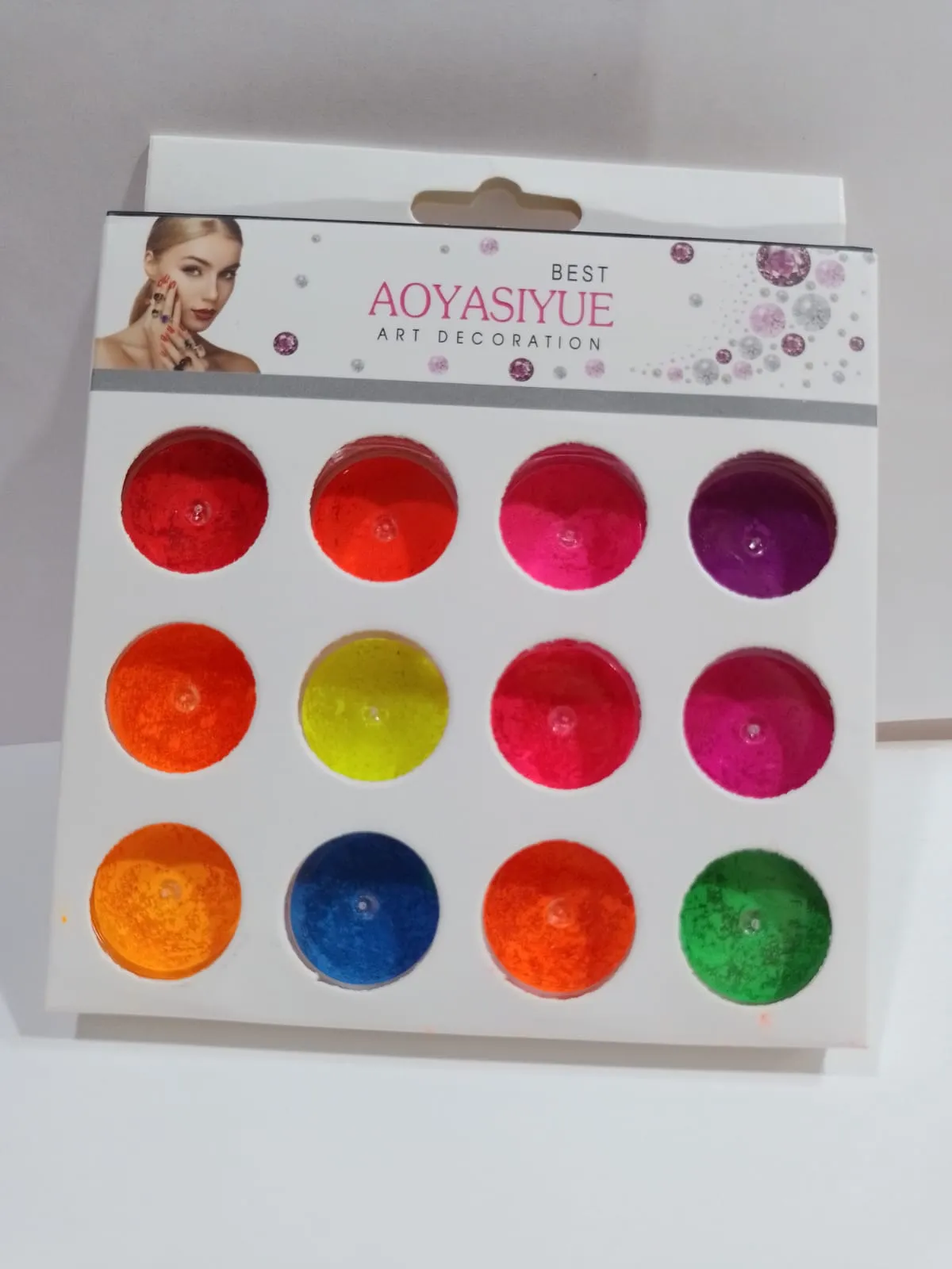 polvo neon fluo x 12
