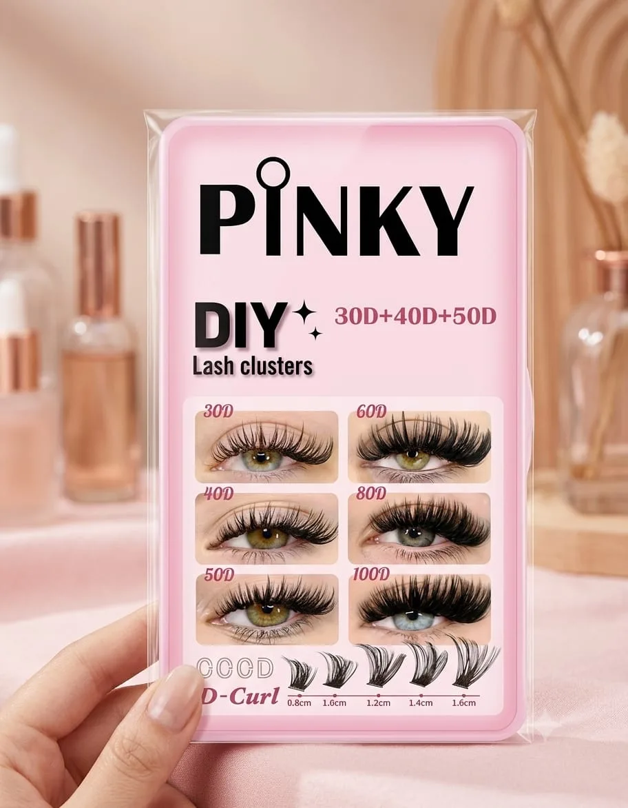 pestañas punto x punto pinky 30d40d50d