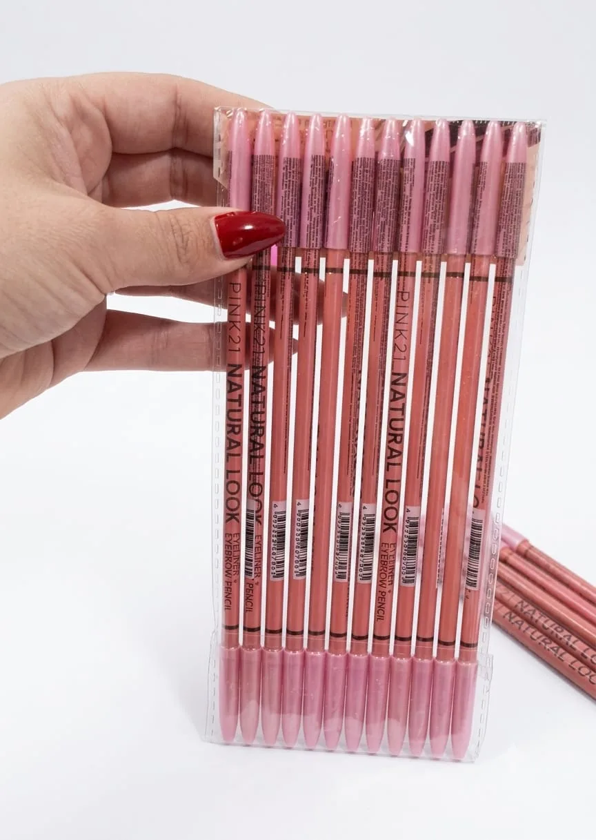 delineador de ojos y cejas pink 21