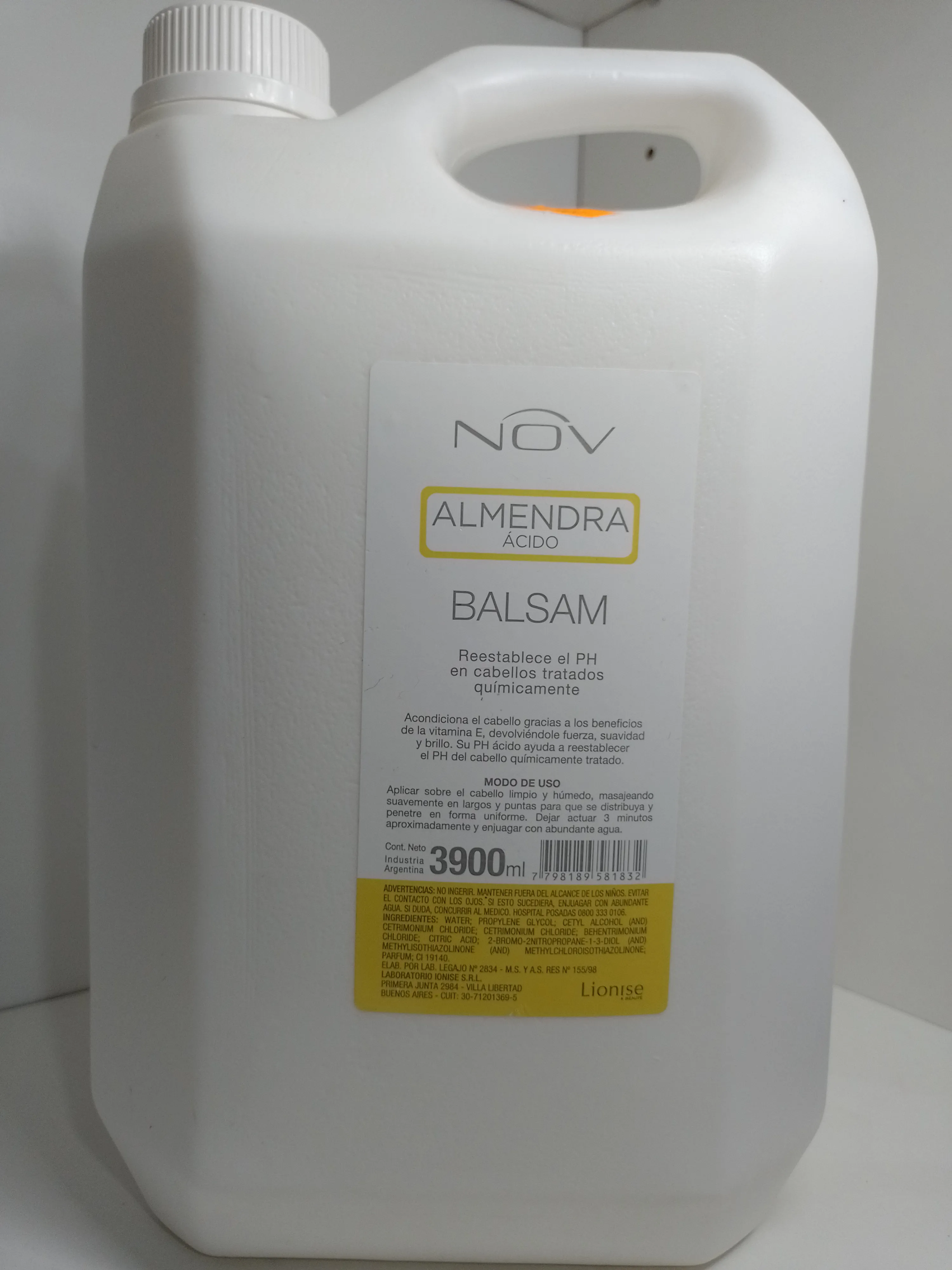 Acondicionador Acido de almendras x 3.900