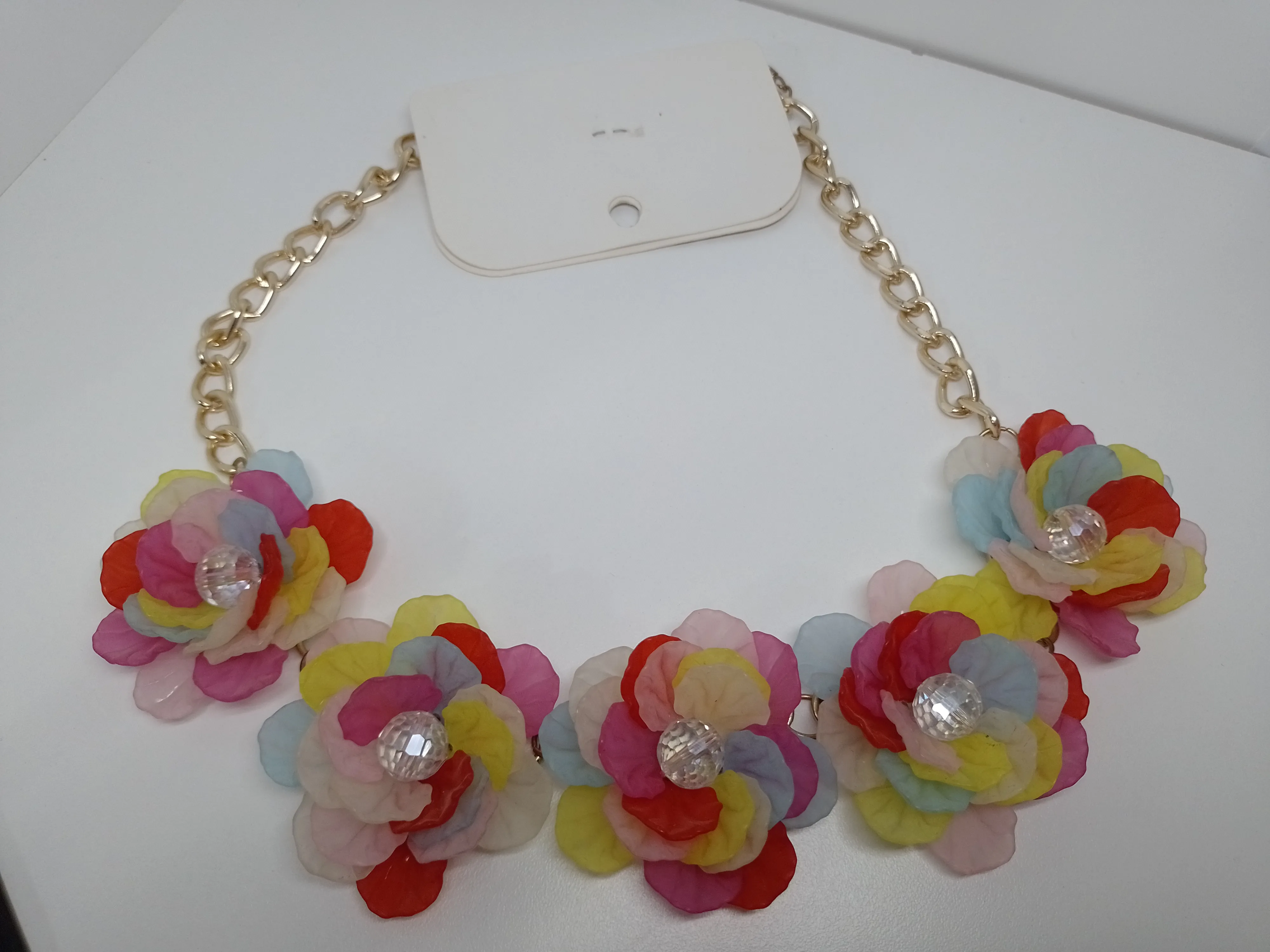 Collar Rosas Color