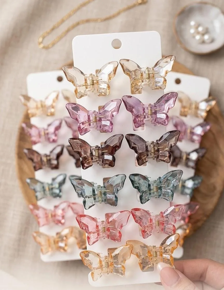 broche mariposa por unidad