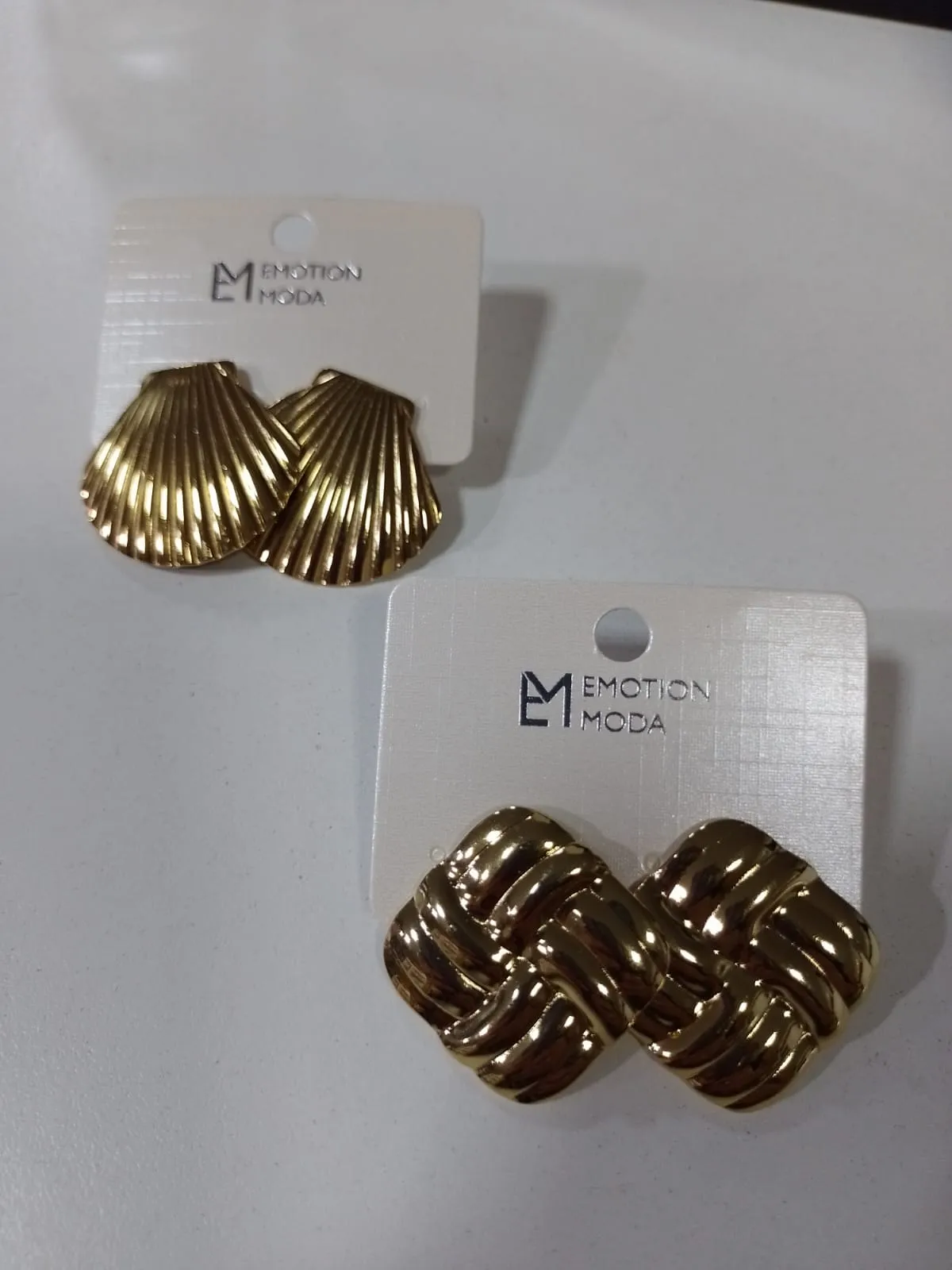 aro acero diseño oceano dorado