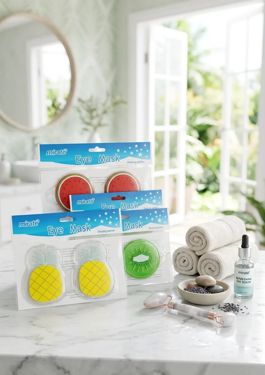 antifaz de gel frutal