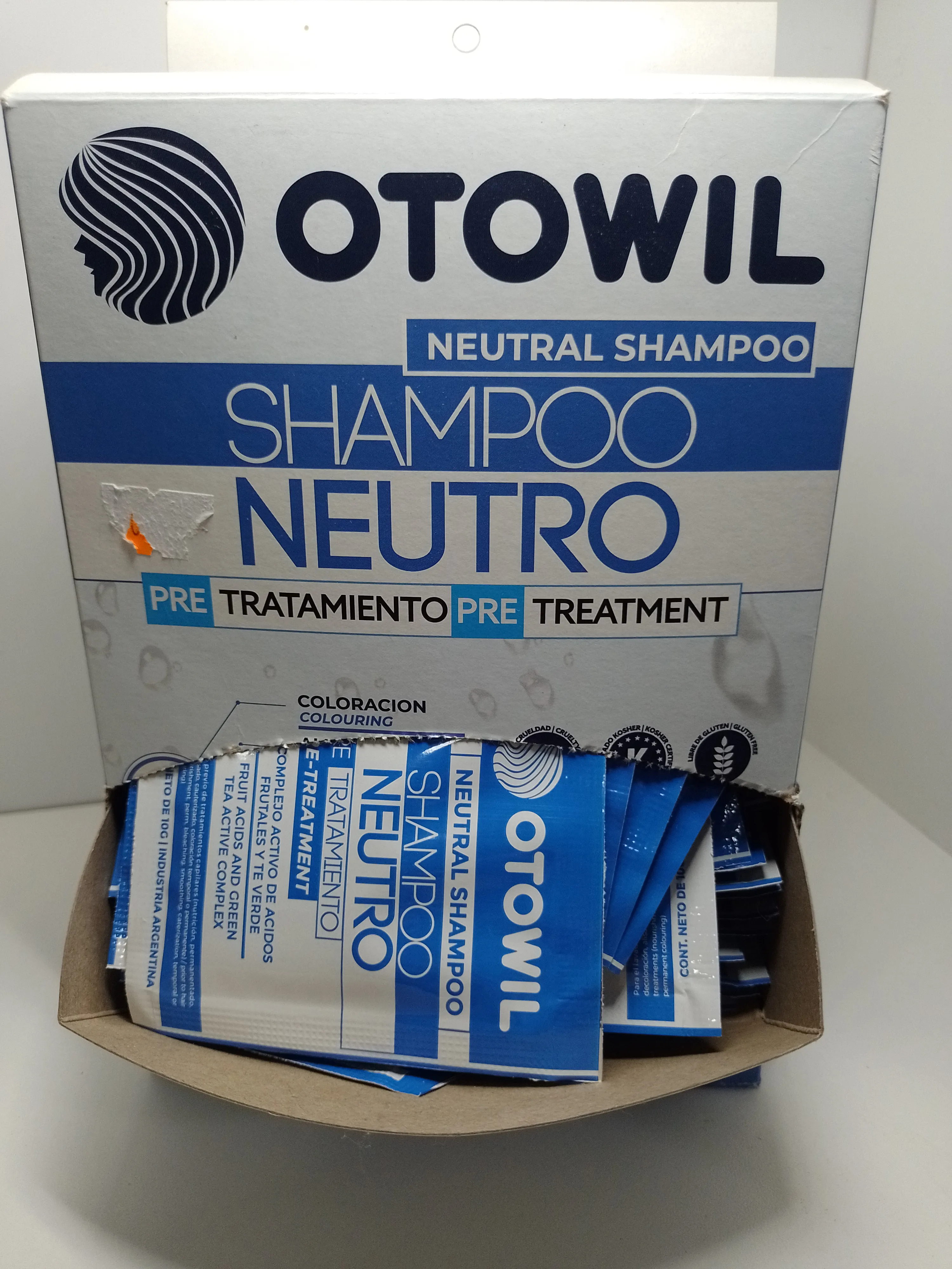 Shampoo Neutro En Sachet Otowil