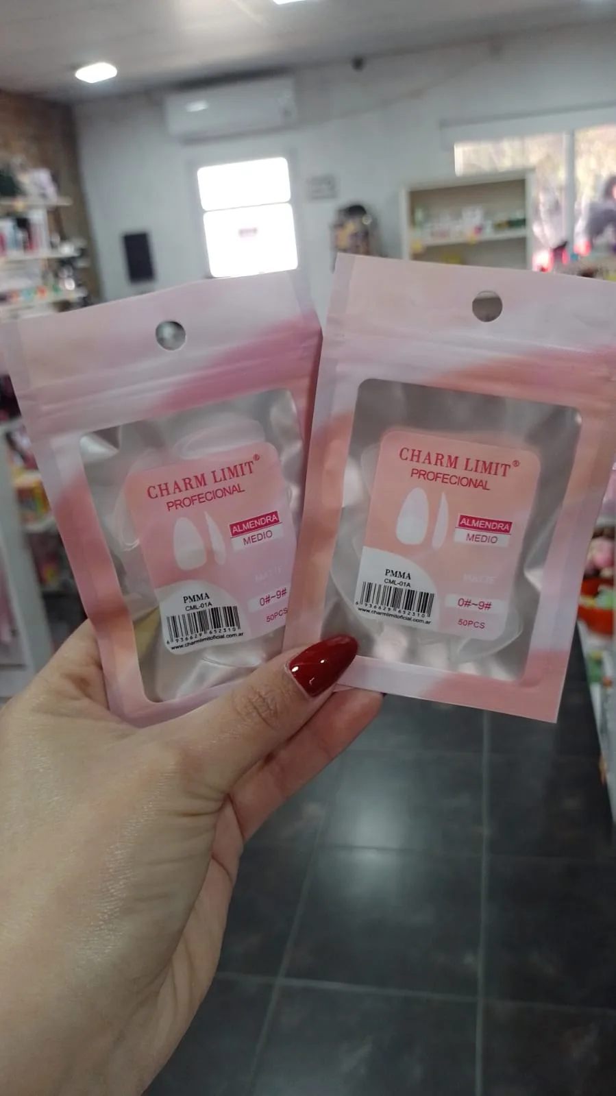tips almendra medio charm limit