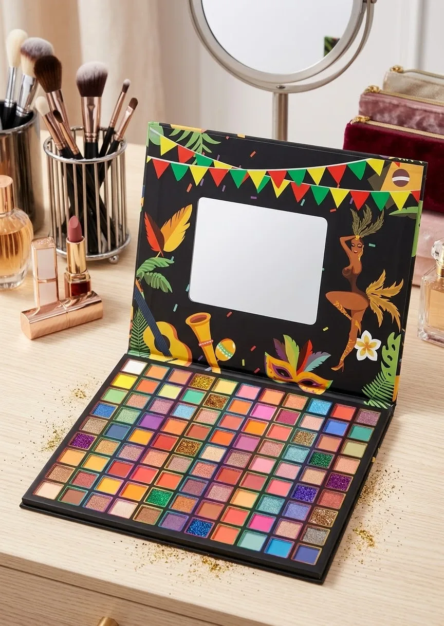 paleta de sombras brasil
