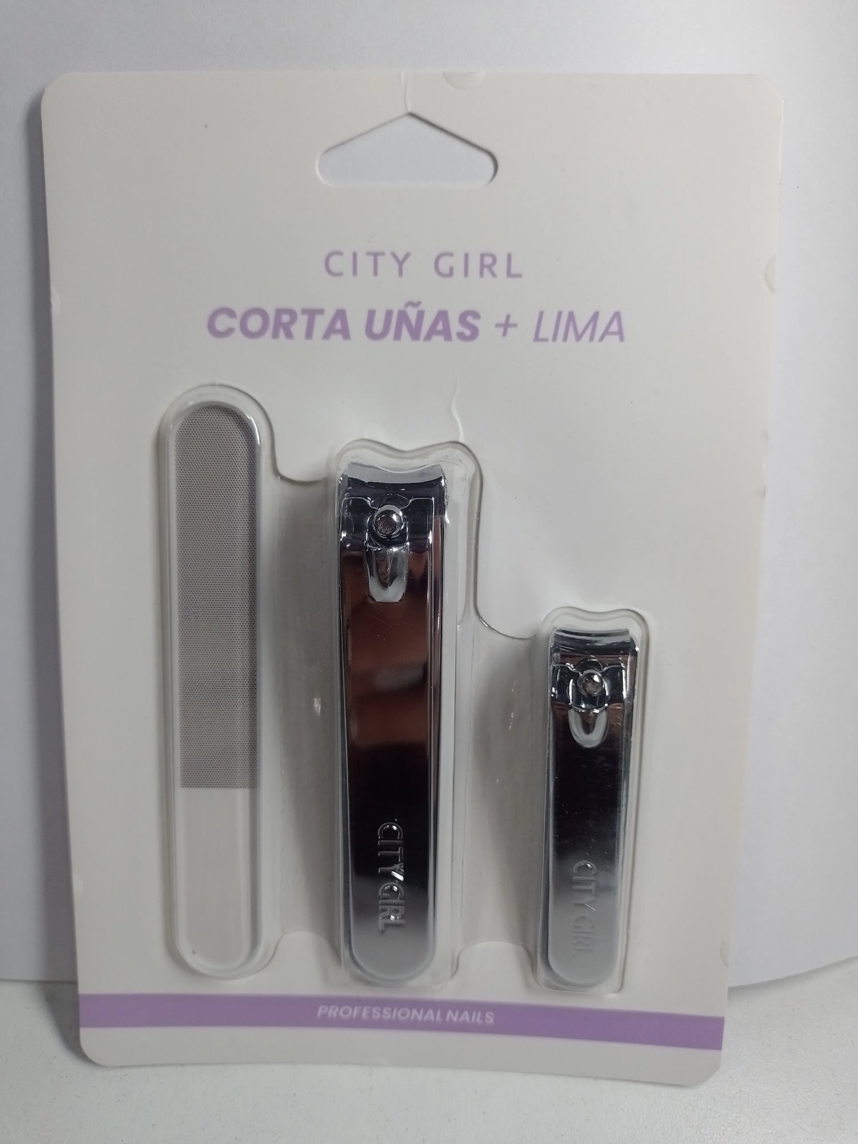 set corta uñas y lima