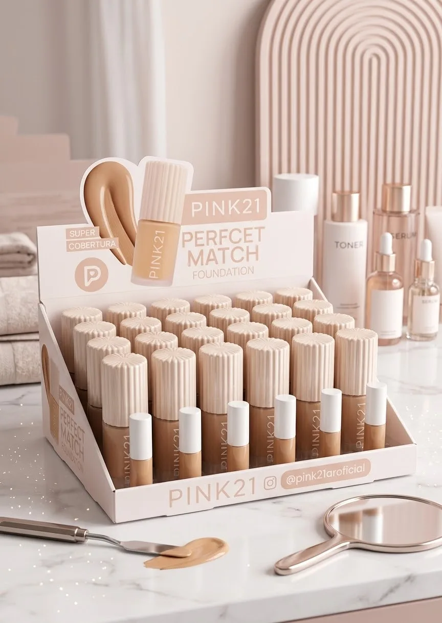 base liquida pink 21