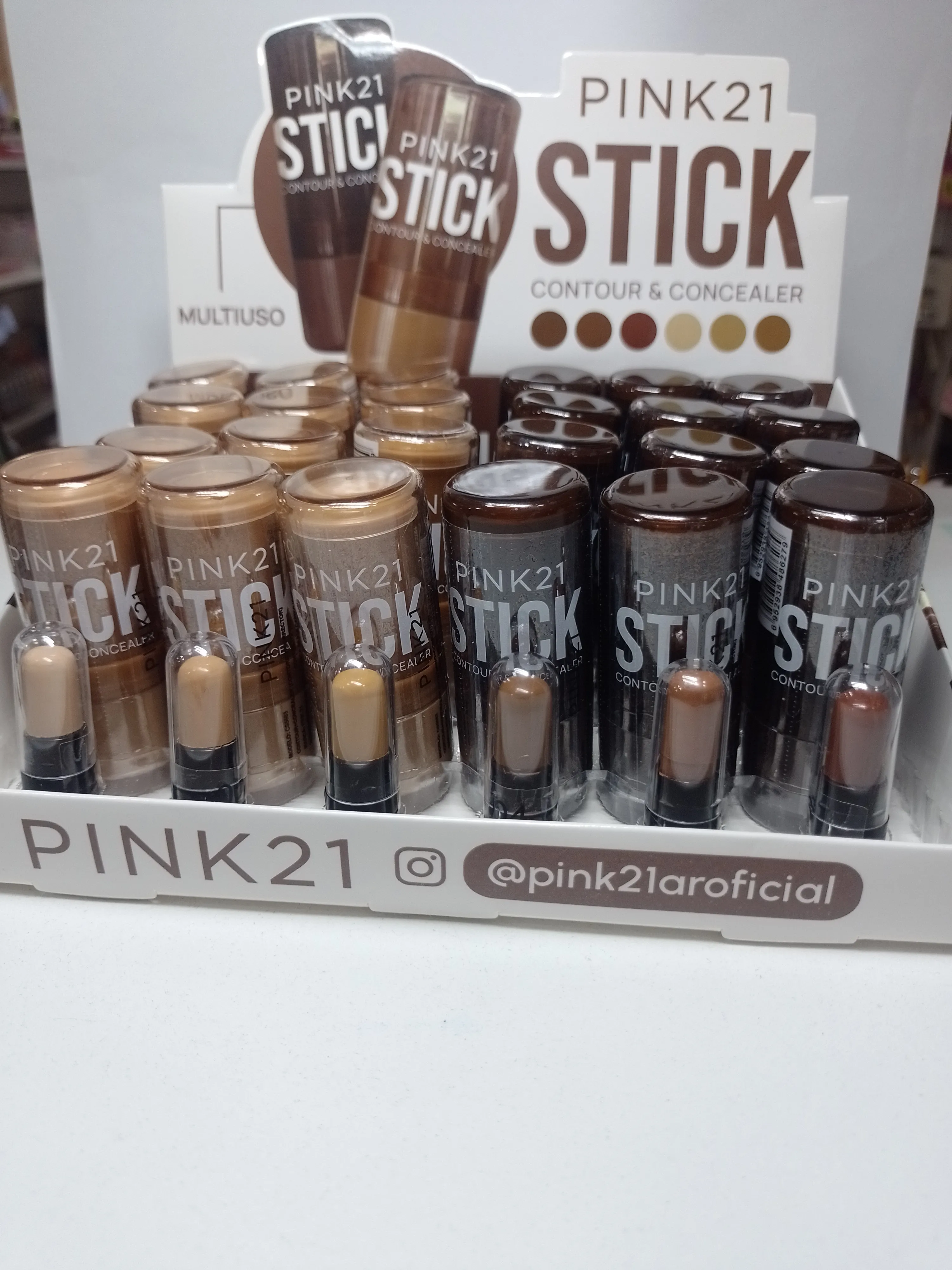contorno y corrector pink 21