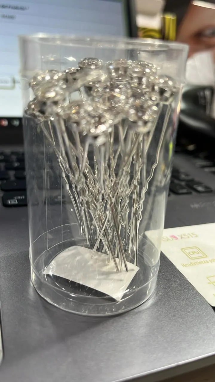 horquilla strass