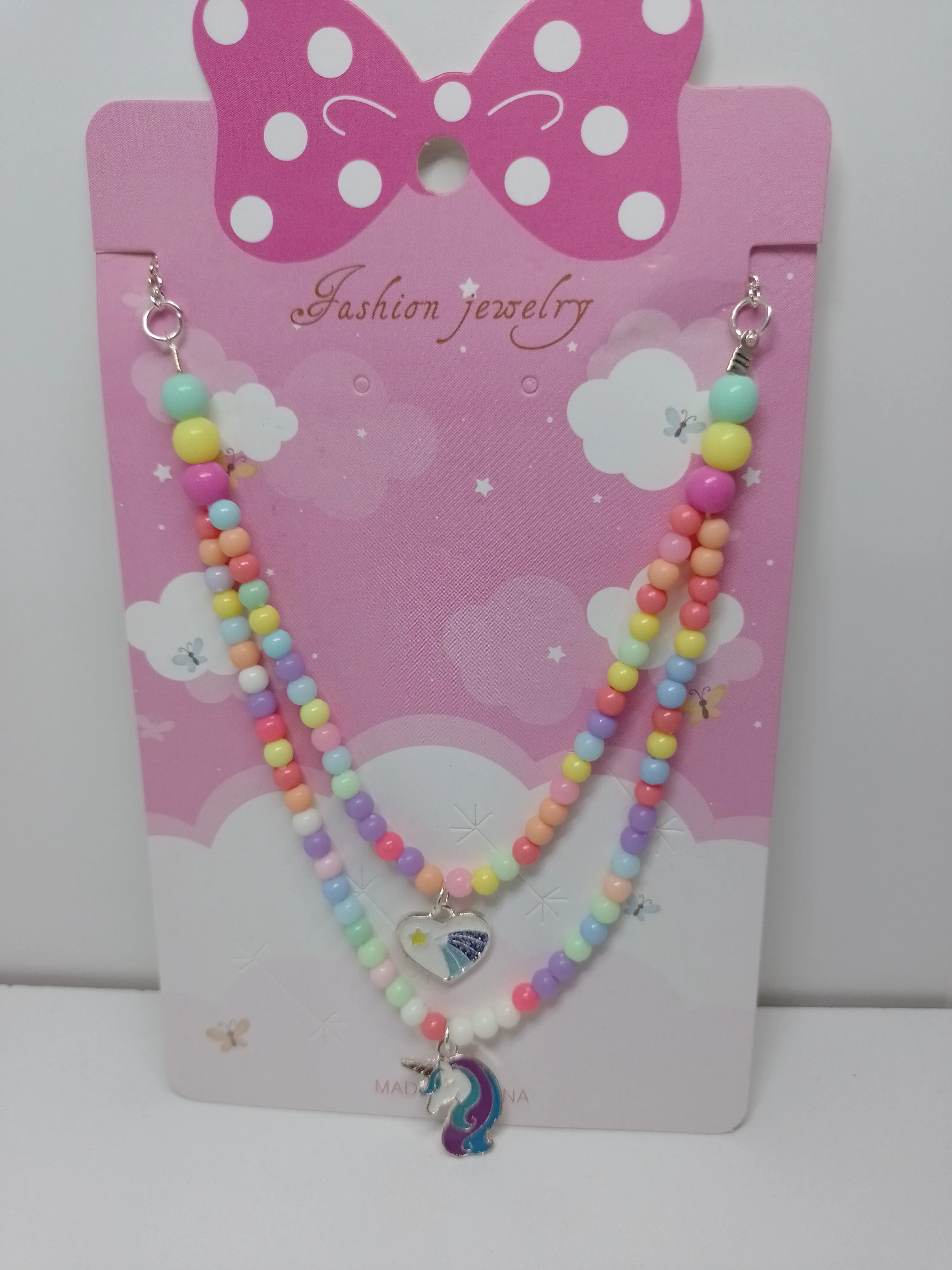 Collar Infantil Doble Canutillos