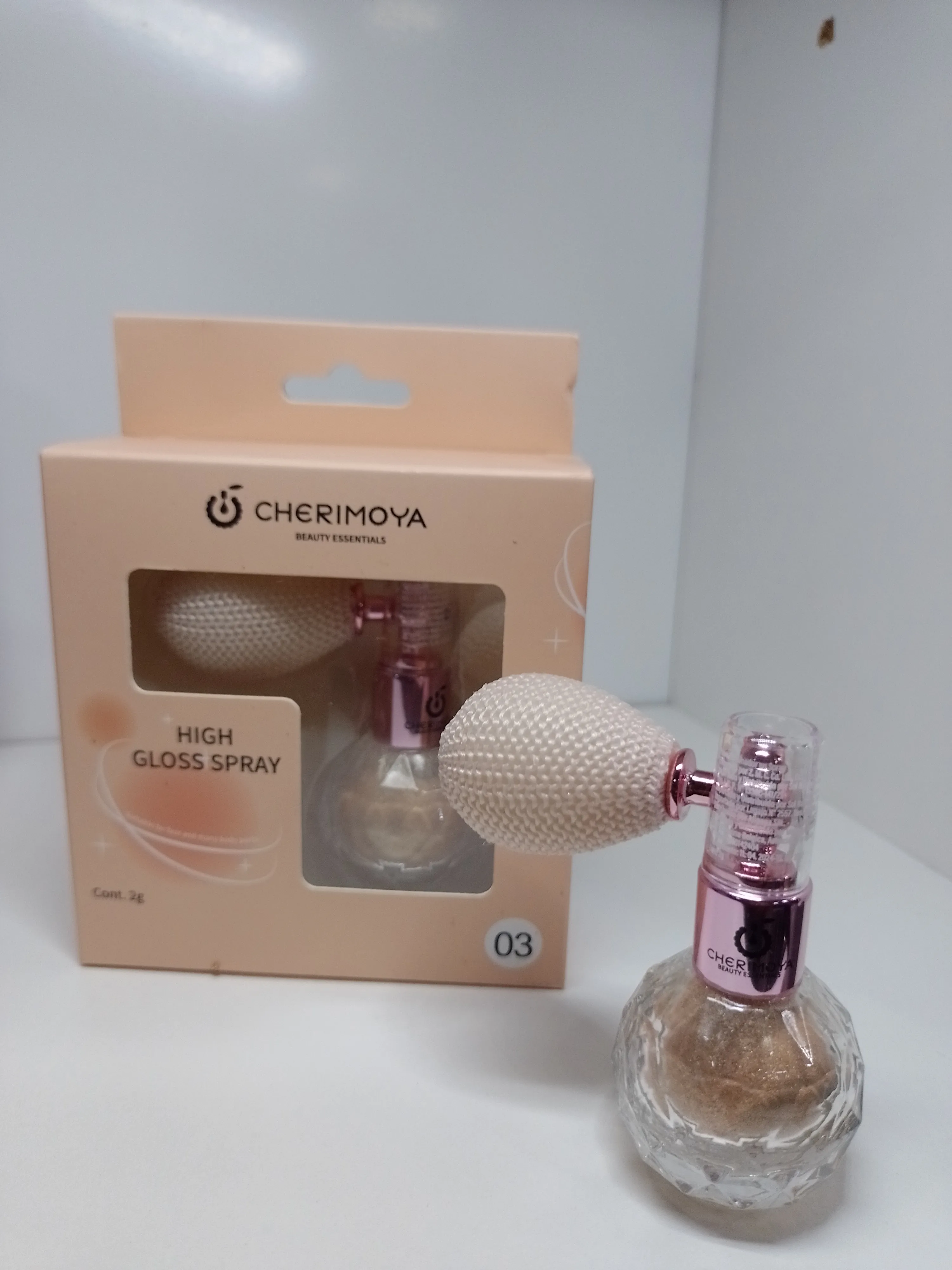 Iluminador en Spray Cherimoya
