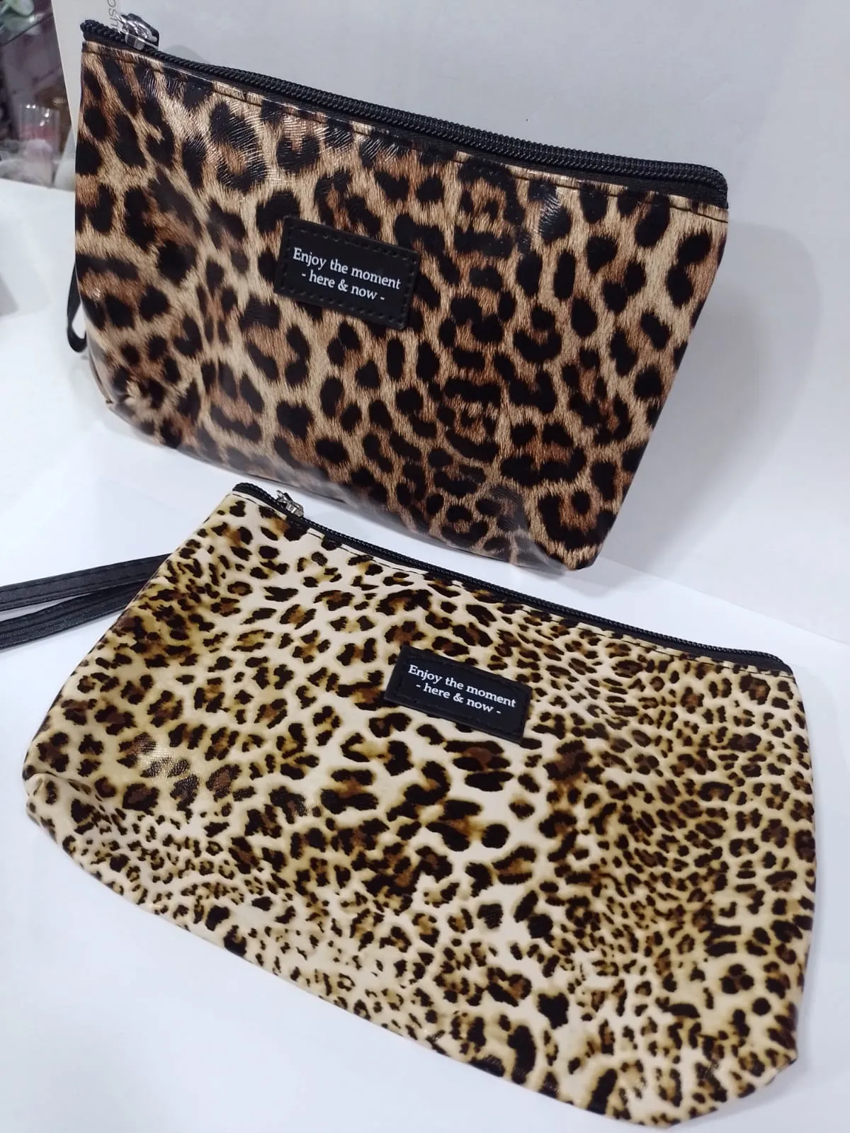 portacosmetico animal print