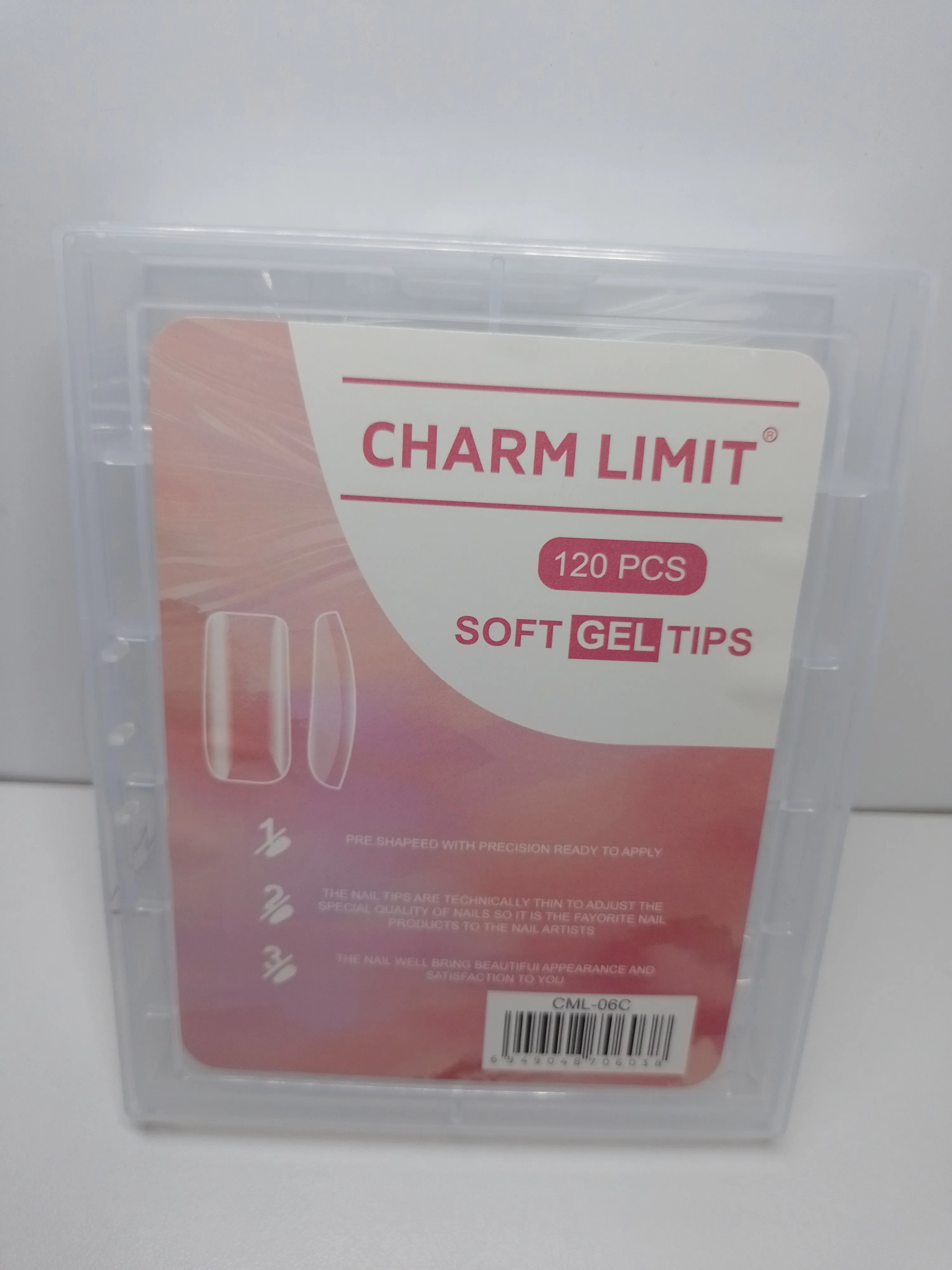Soft Gel Cuadrada Charm Limit