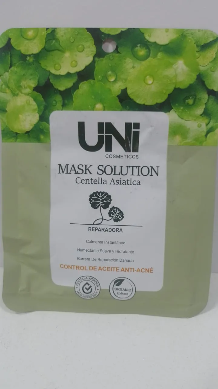 mascarilla centella asiatica