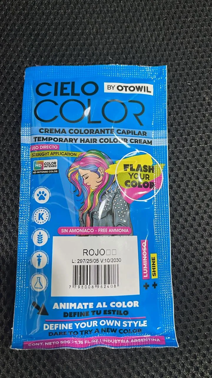 cielo color otowil rojo