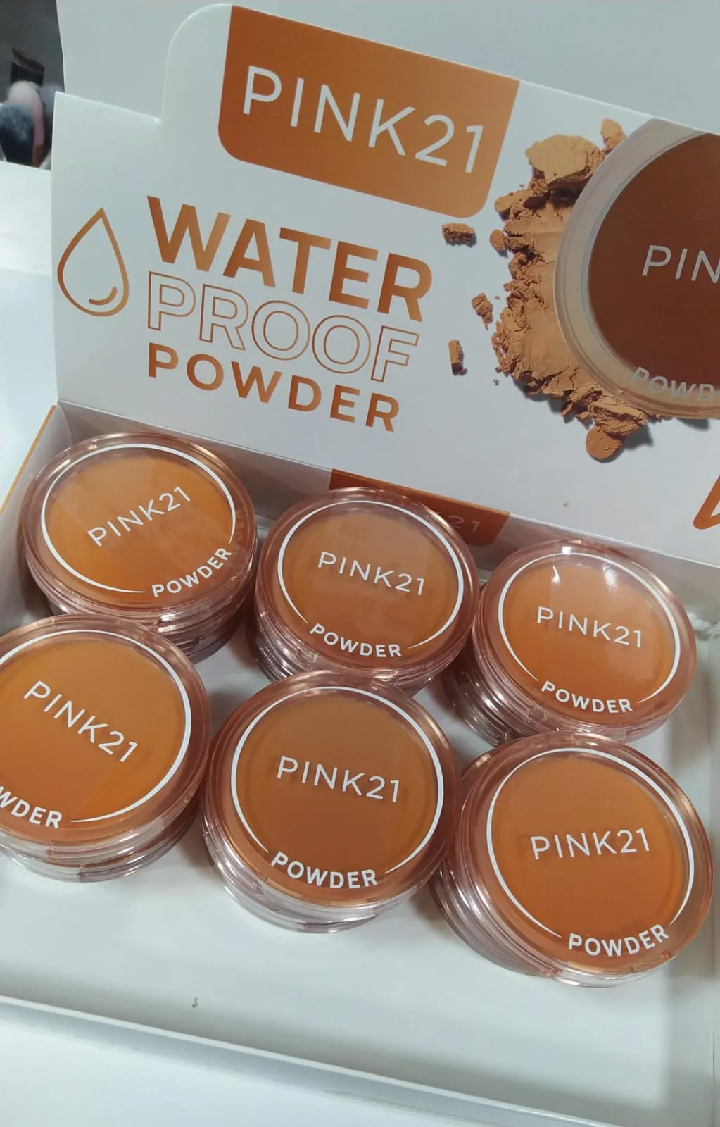 polvo compacto pink 21