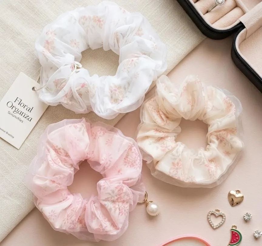scrunchie de tul