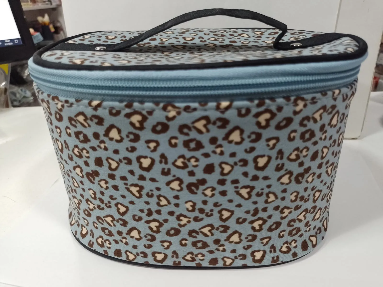 portacosmetico de tela animal print