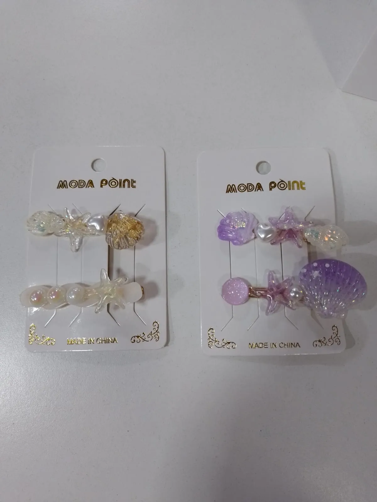 set pico resina oceano ostra