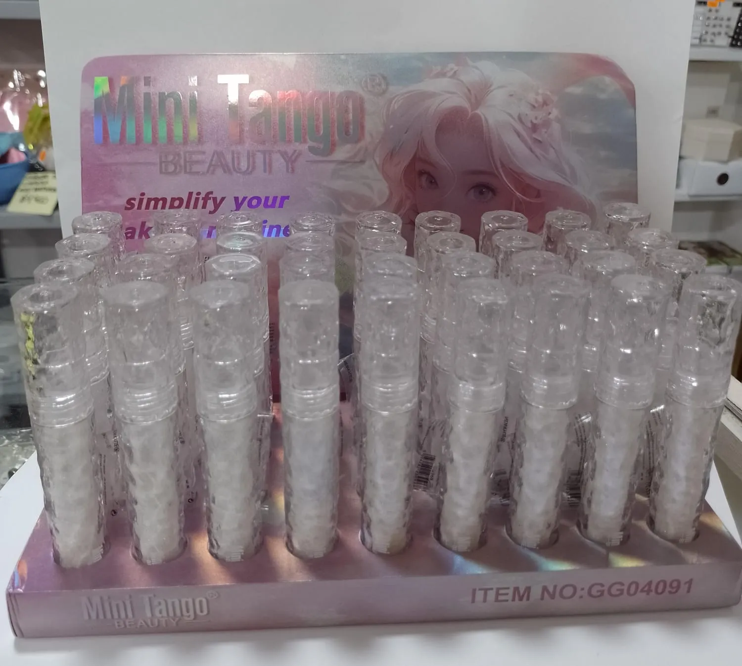 iluminador mini tango con glitter