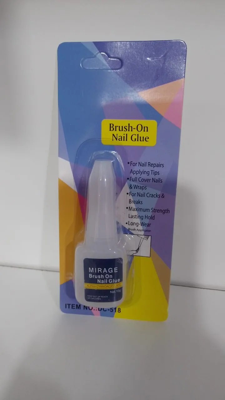 pegamento de uñas con aplicador