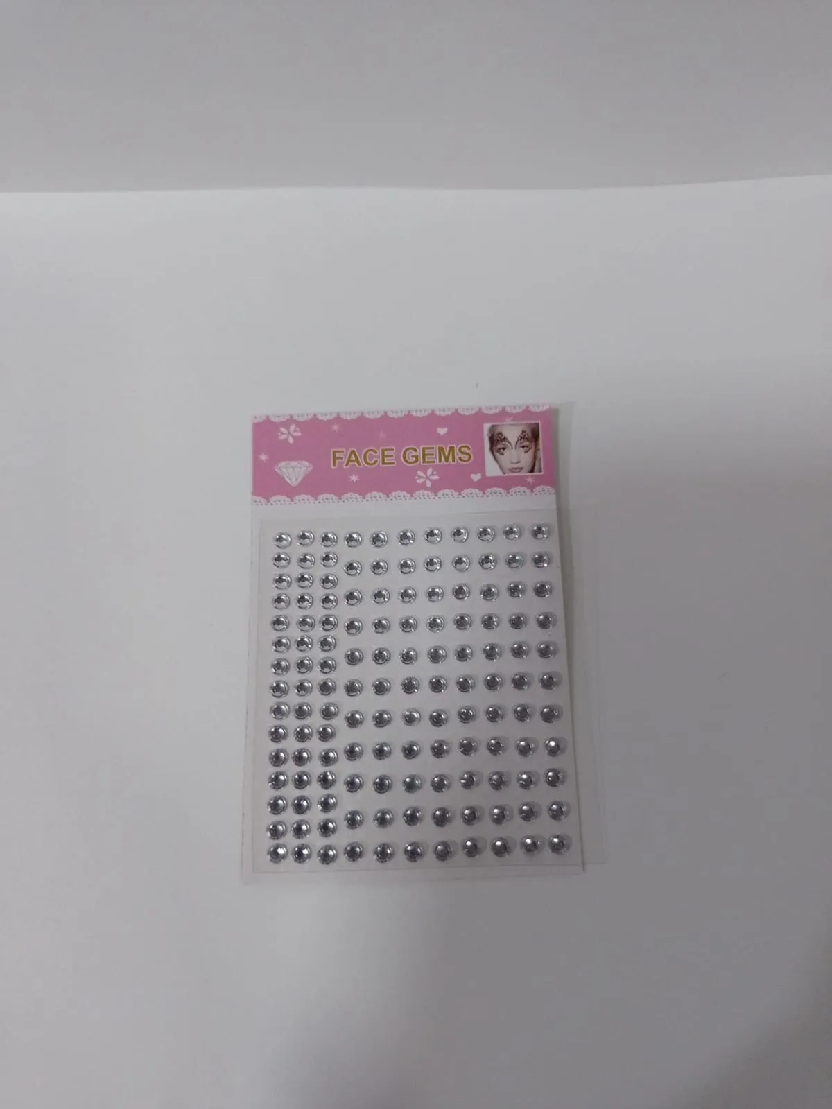 stickers economico blister color plateado