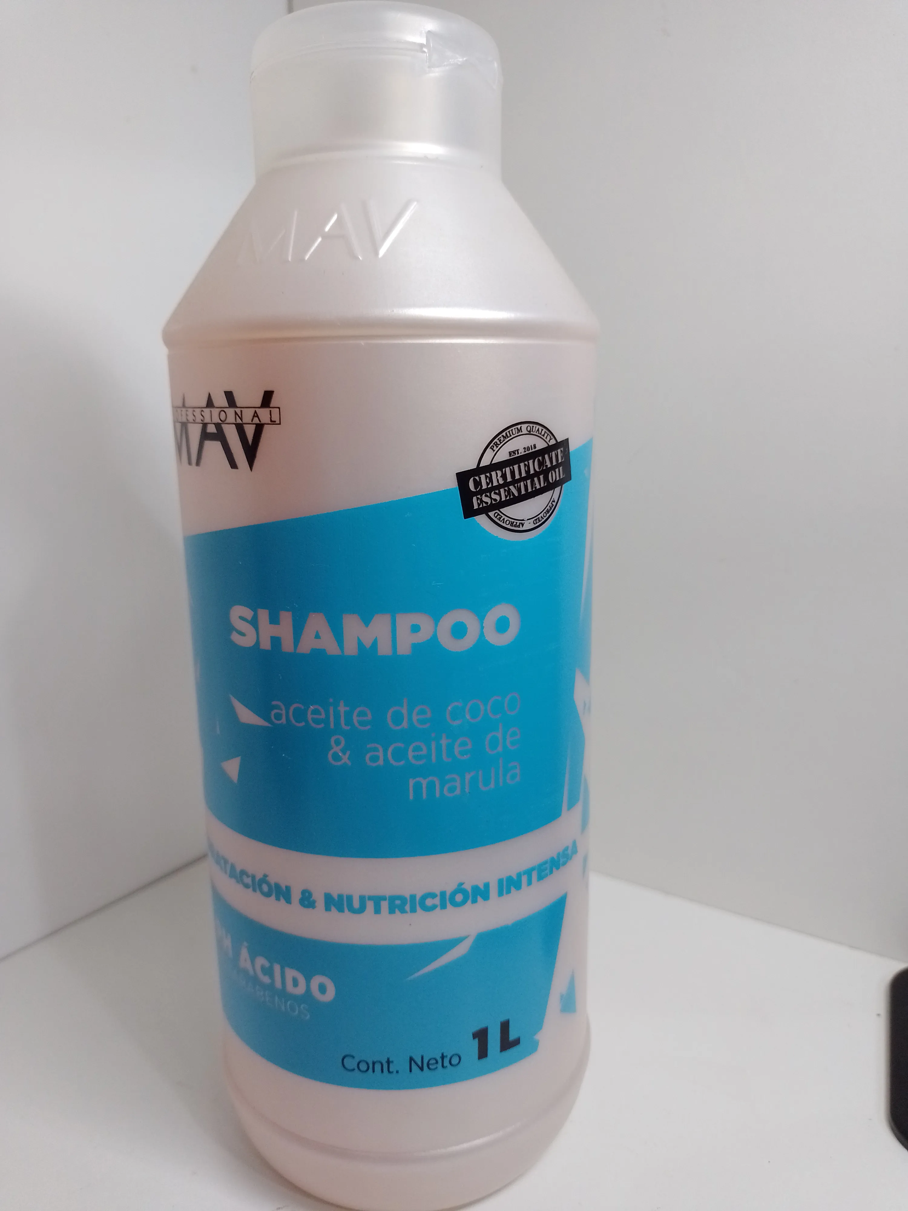 Shampoo Coco y Marula Mav