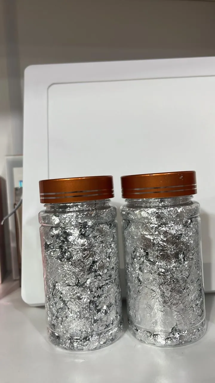 papel metalizado plata