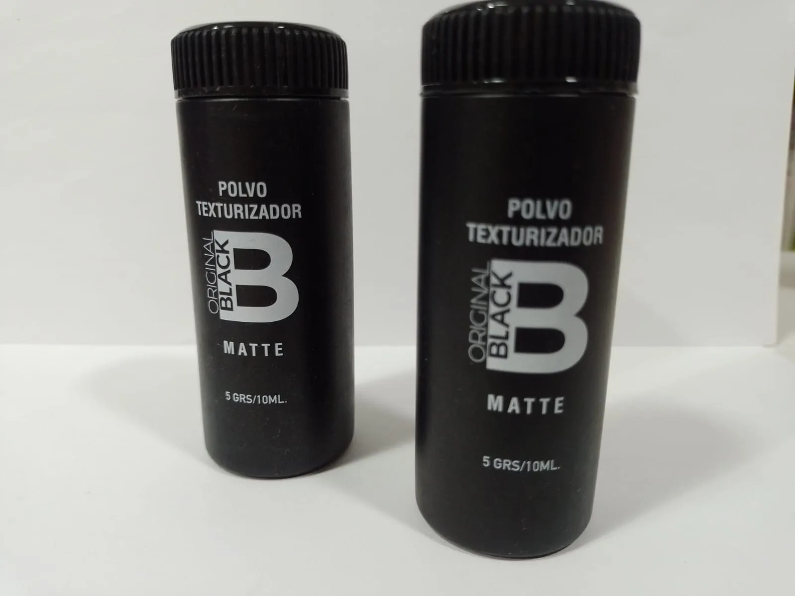 polvo texturizador black mate alto