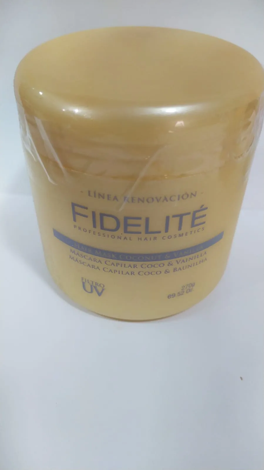 mascara coco y vanilla fidelite