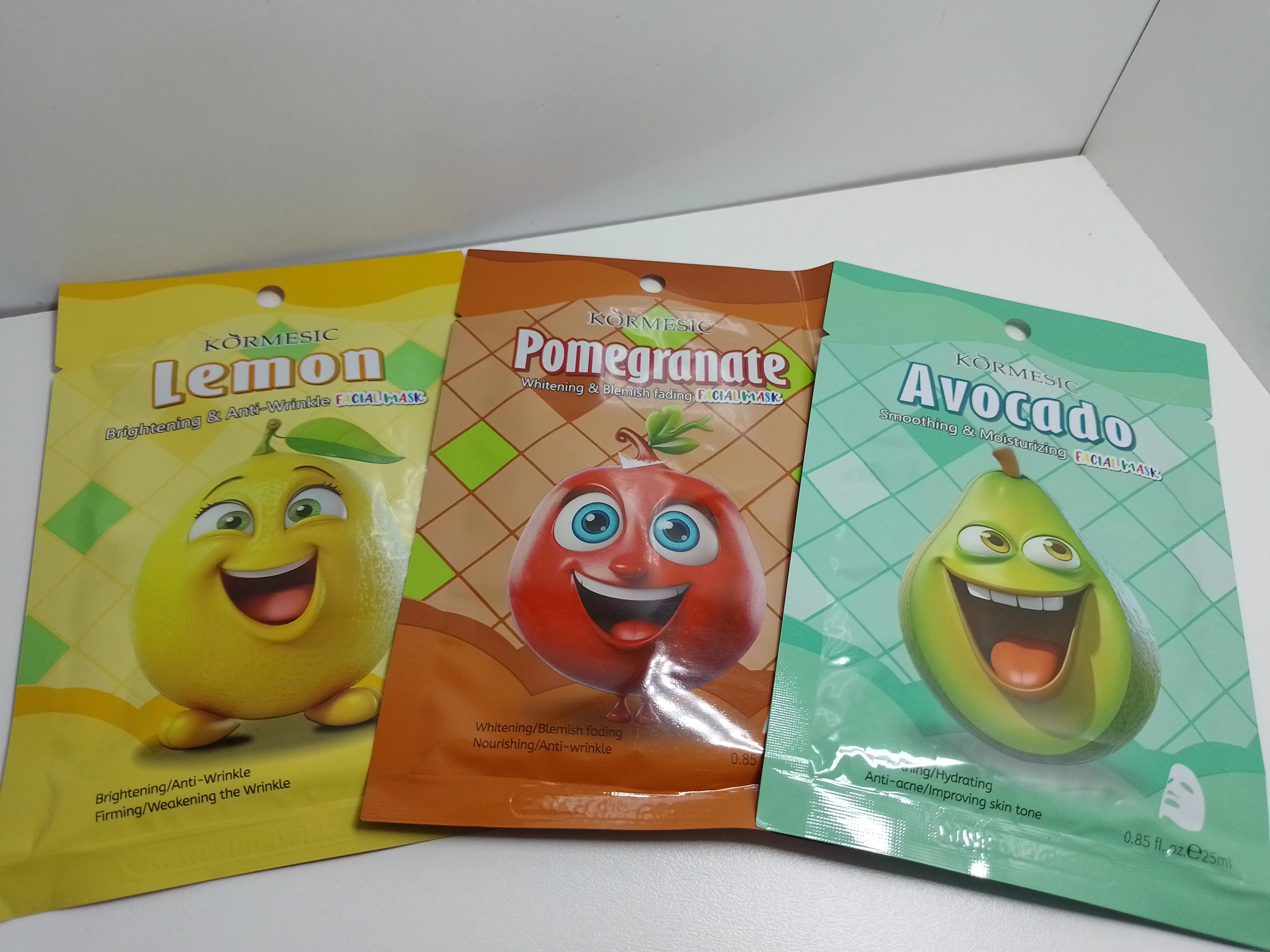 mascarilla Kormesic Frutas