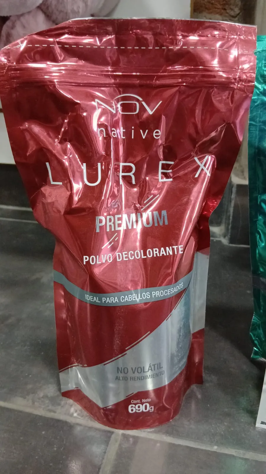 polvo decolorante nov premium rojo