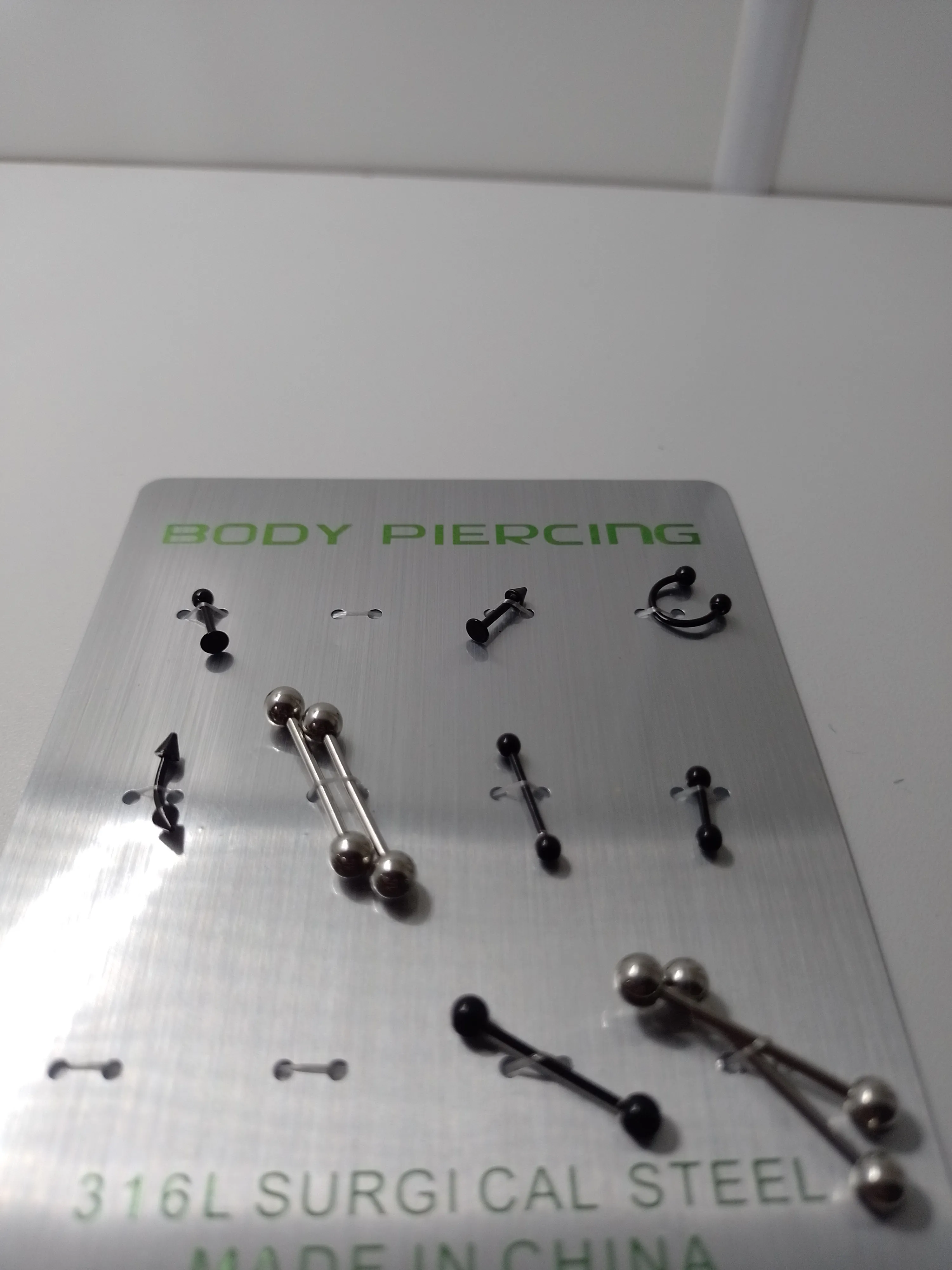 Piercing Varios de Acero