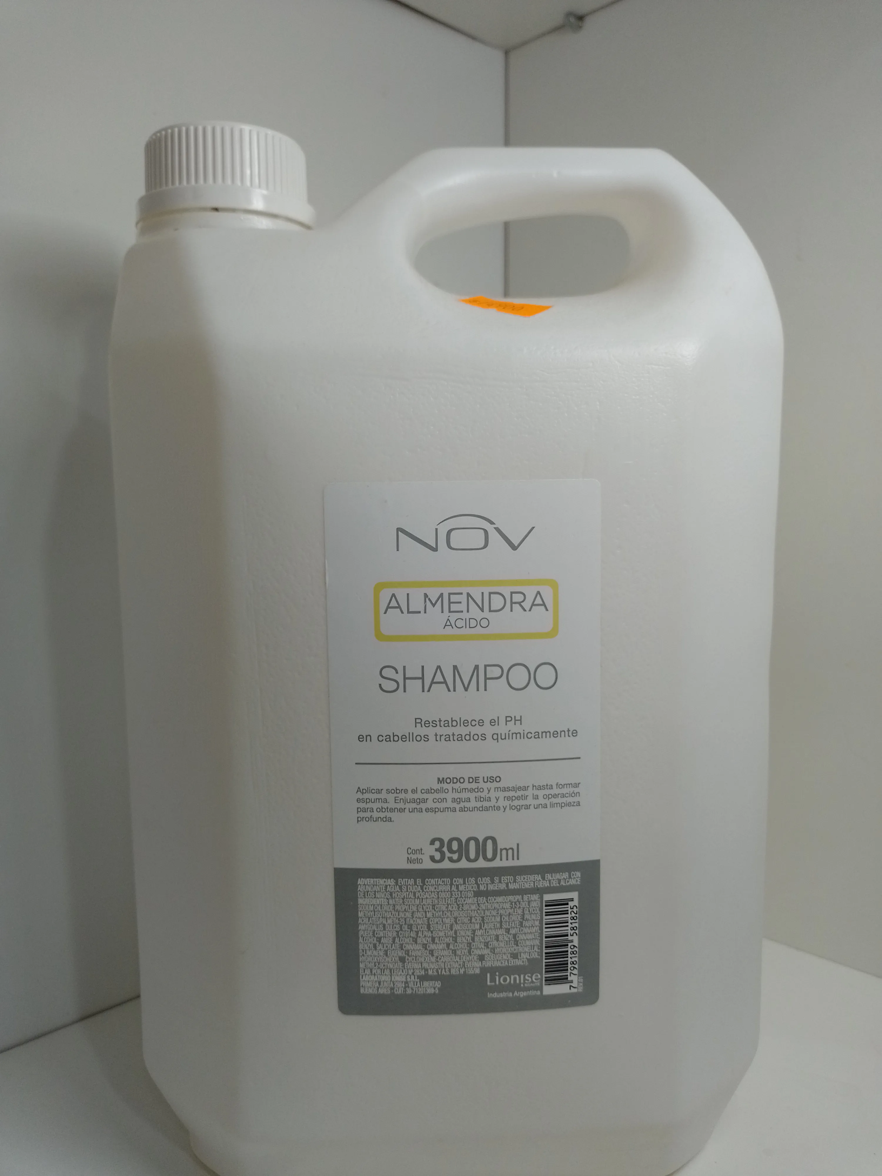 Shampoo Acido de Almendras x 3,900
