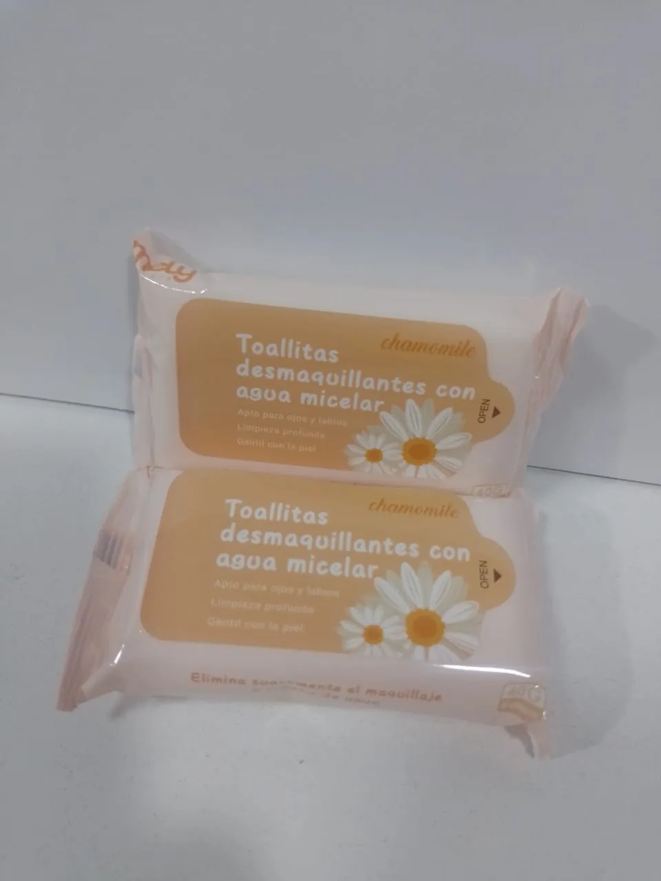 toallitas demaquillantes con agua micelar