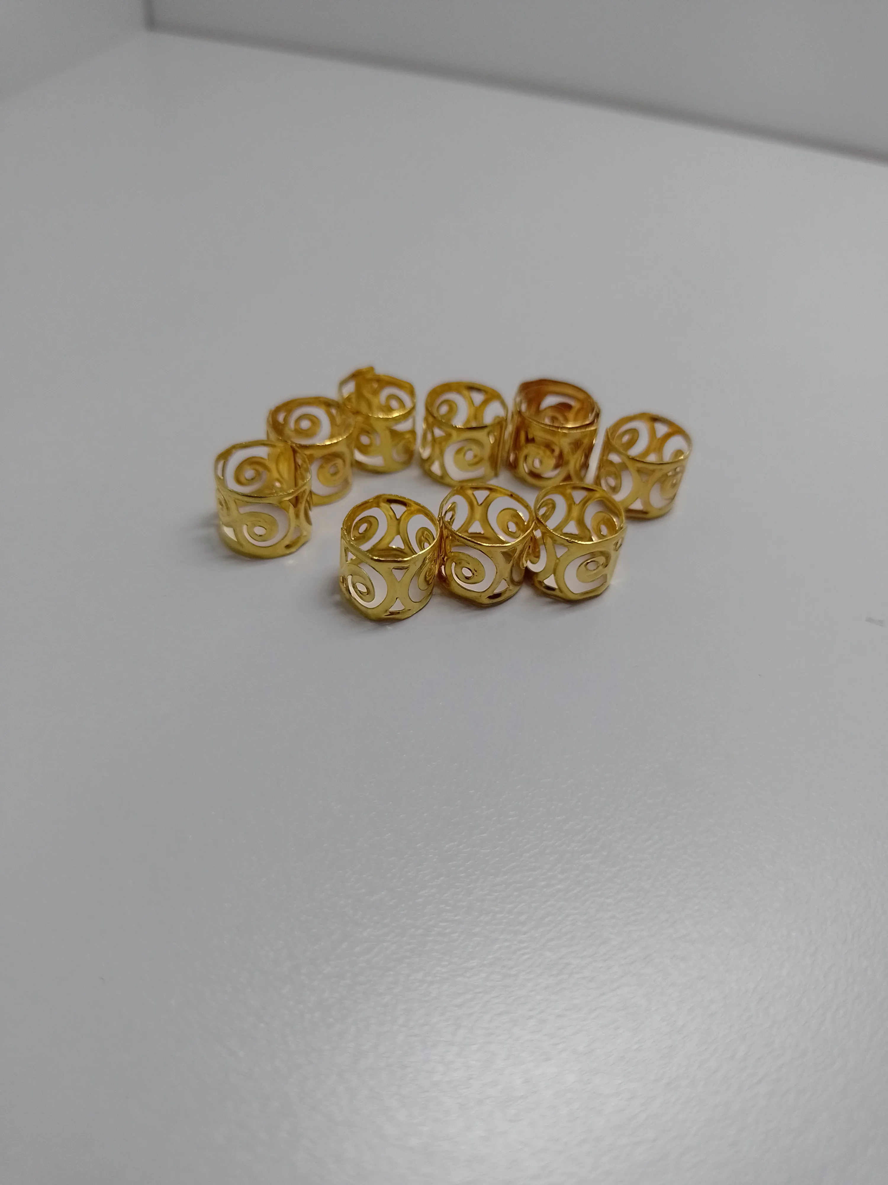 Anillos Para Trenzas Suelto Por Paquete
