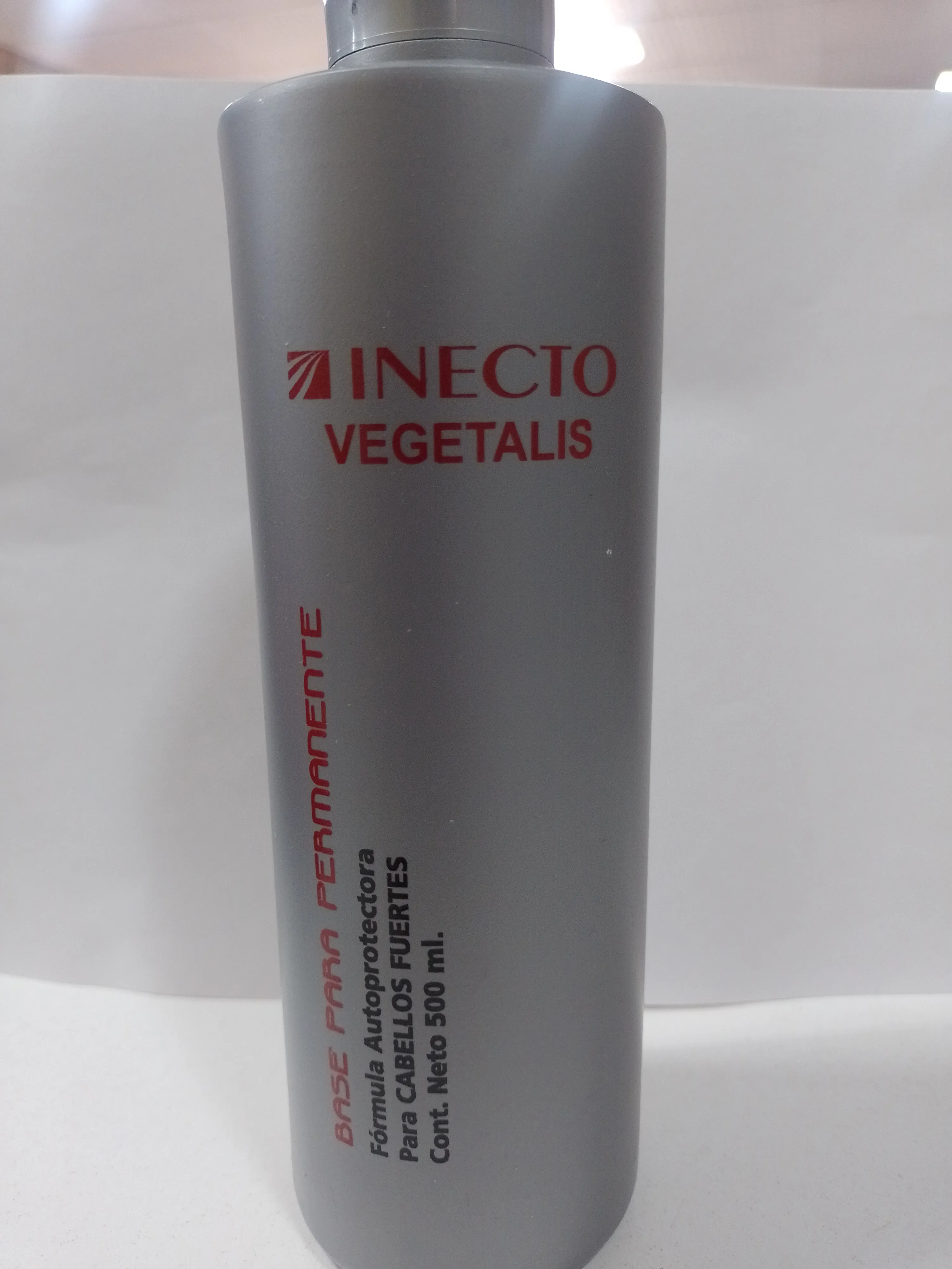 base  de permanente inecto cabellos fuertes x 500ml