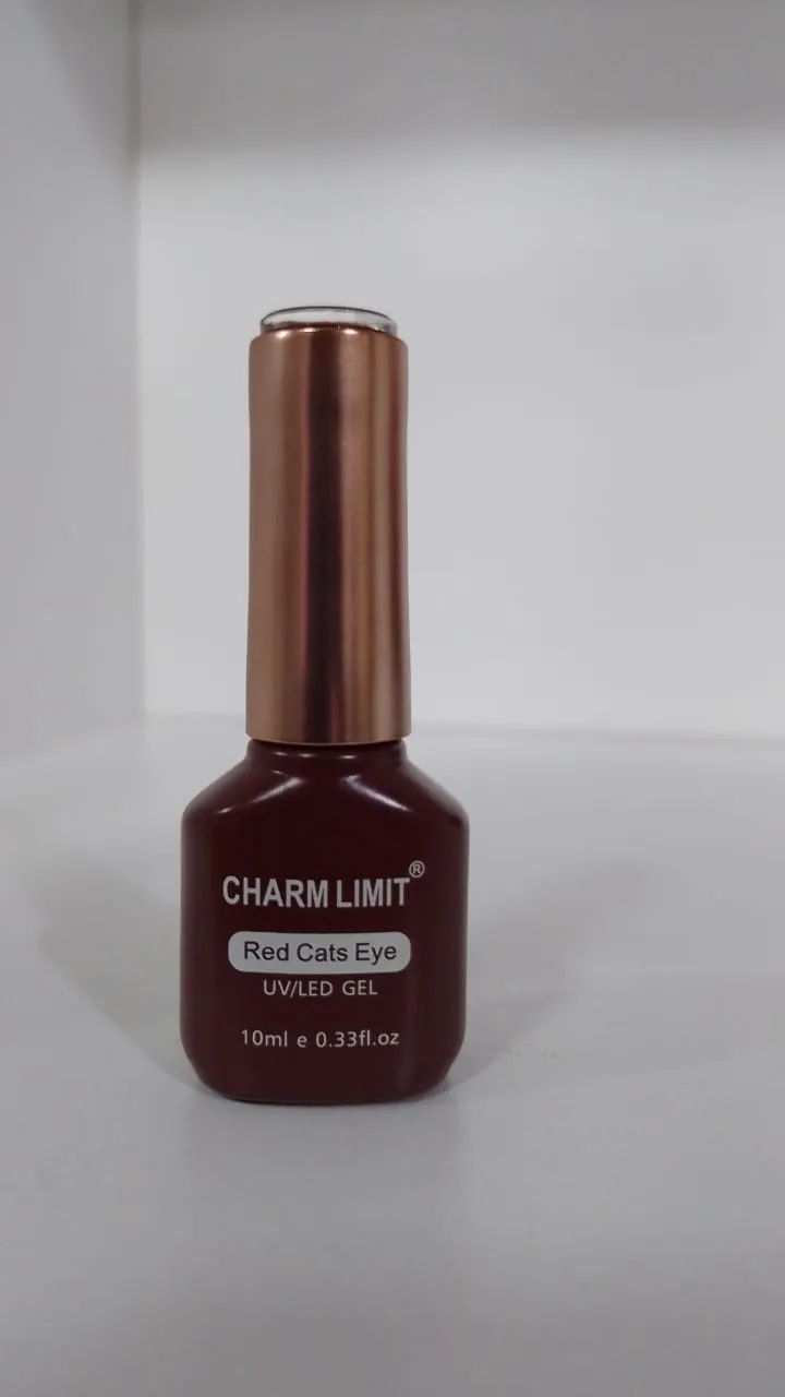 esmalte ojo de gato rojo charm limit