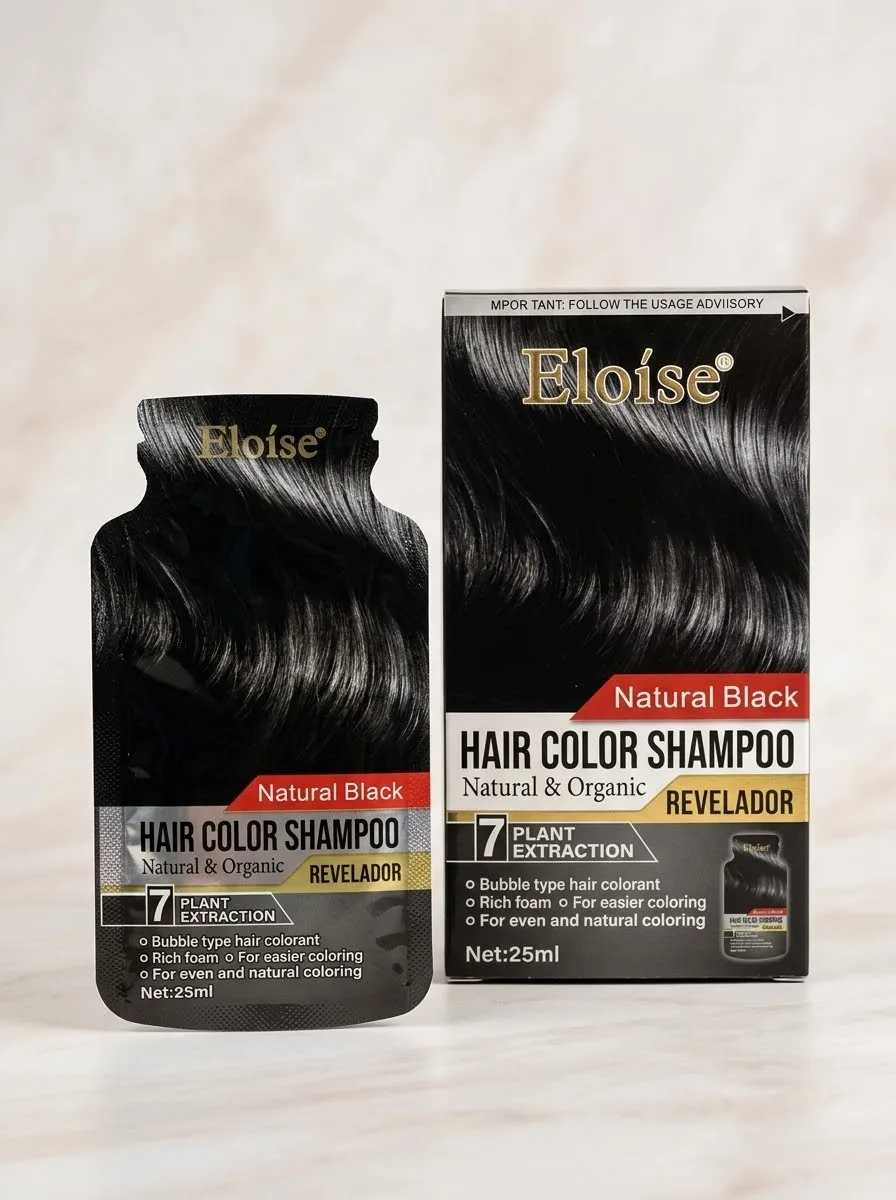 shampoo matizador en sachet negro