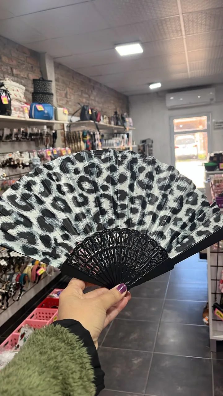 abanico animal print