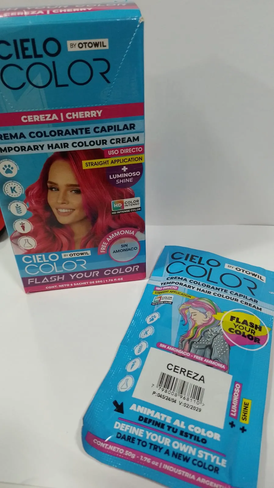 cielo color cereza